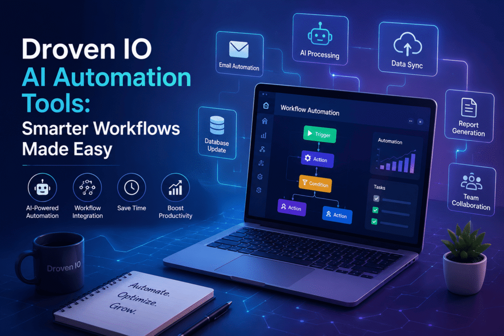 Droven IO AI Automation Tools for smarter workflow automation and productivity