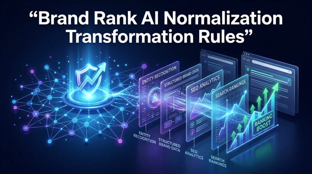 Brand Rank AI Normalization Transformation Rules for AI-powered SEO